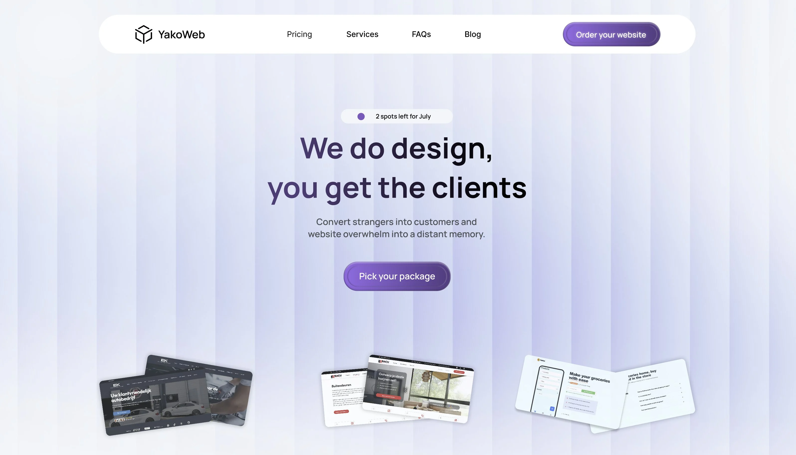 Web Design Showcase